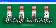 play Spider Solitaire with Windows Theme