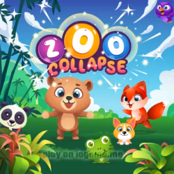 играть Zoo Collapse Matching Game