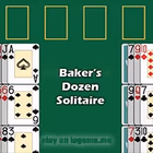 играть BAKER'S DOZEN SOLITAIRE
