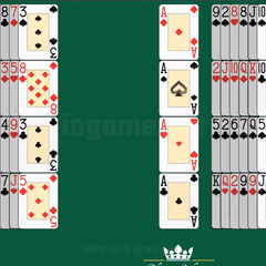 खेल की तस्वीरें BELEAGUERED CASTLE SOLITAIRE 1
