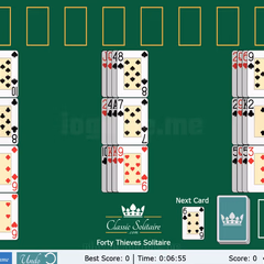 游戏照片 FORTY-THIEVES SOLITAIRE 1