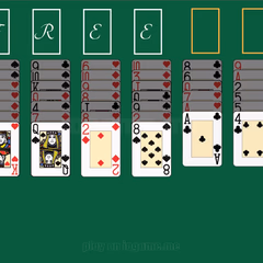 FREECELL SOLITAIRE Oynanış Resimleri 2