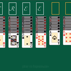 FREECELL SOLITAIRE Oynanış Resimleri 3