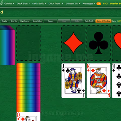 ゲームプレイの写真 CANFIELD SOLITAIRE BY GREEN FELT 1