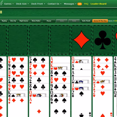 FREECELL SOLITAIRE BY GREENFELT Oynanış Resimleri 1
