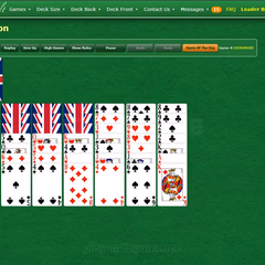 Игрови снимки на Scorpion Solitaire by GreenFelt 2
