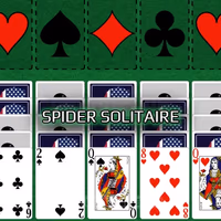 SPIDER SOLITAIRE BY GREEN FELT