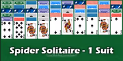 खेलें Spider Solitaire One Suit