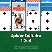SPIDER SOLITAIRE ONE SUIT