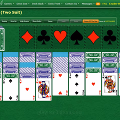 खेल की तस्वीरें Spider Solitaire Two Suits 1