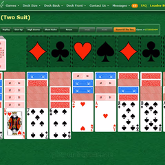 खेल की तस्वीरें Spider Solitaire Two Suits 2
