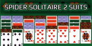 jugar Spider Solitaire Two Suits