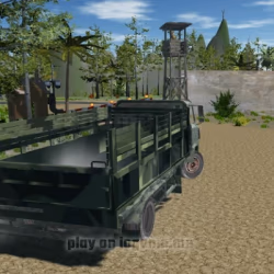play Offroad Truck Army Driving