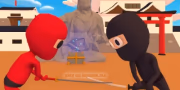 играть Stickman Ninja Panther Battle