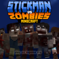 Stickman vs Zombies Minecraft