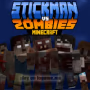 joacă Stickman vs Zombies Minecraft