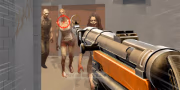играть Zombie Defense Shooting Game