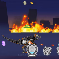 Robot Terminator T Rex Oynanış Resimleri 3
