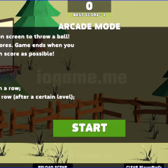 Игрови снимки на Basketball School Ball Shooting 2