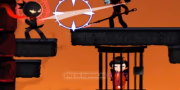 joacă Ninja Stickman Warrior HTML5