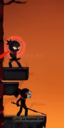 play Ninja Stickman Warrior HTML5