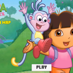 Игровые фото Dora Hidden Map Puzzle Game 1