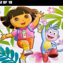 Игровые фото Dora Hidden Map Puzzle Game 3