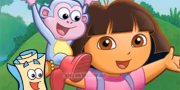 play Dora Hidden Map Puzzle Game