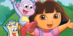 play Dora Hidden Map Puzzle Game