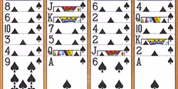играть SPIDER SOLITAIRE