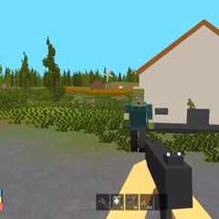 Zombie-Craft .io Oynanış Resimleri 1
