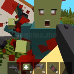 Zombie-Craft .io Oynanış Resimleri 3